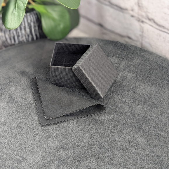 Hematite therapy ring 6 7 8 9 10 - Picture 2 of 3